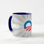 BARACK ZUR ZUKUNFT TASSE (Vorderseite Links)
