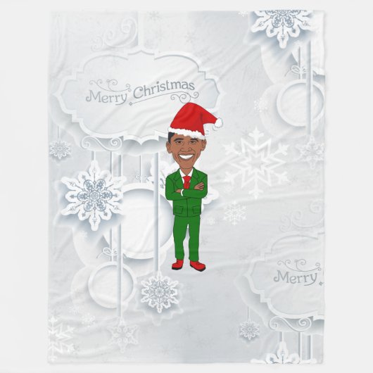 Barackdecke Oama Santa Fleecedecke (Vorderseite)