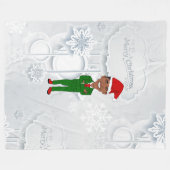 Barackdecke Oama Santa Fleecedecke (Vorderseite (Horizontal))