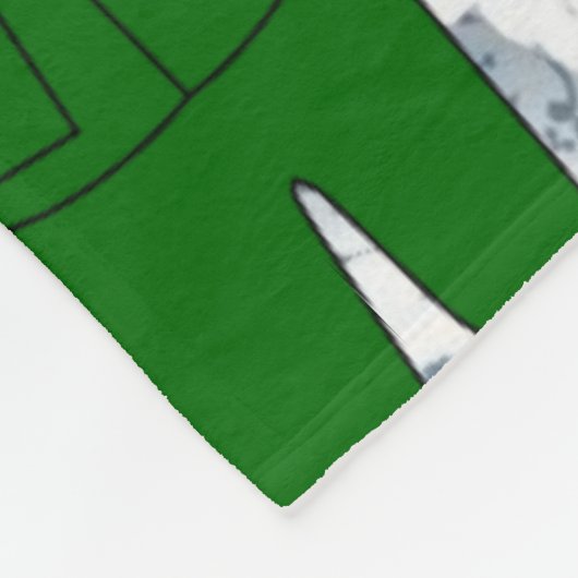 Barackendecke Fleecedecke (Ecke)