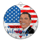 Barackenvalentin Dartscheibe (vorne)