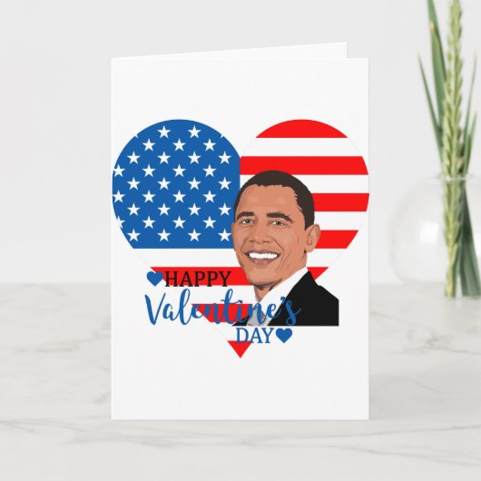 Barackenvalentin Feiertagskarte (Vorderseite)
