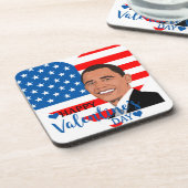 Barackenvalentin Untersetzer (Linke Seite)