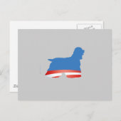 BARACKER SPANIEL POSTKARTE (Vorne/Hinten)