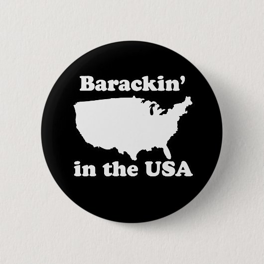 BARACKIN' USA BUTTON (Vorderseite)