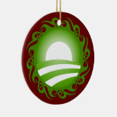 Barackobama : Stammeslogo Keramikornament (Rechts)