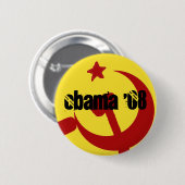 BarackObamaschange, Obama '08 Button (Vorne & Hinten)