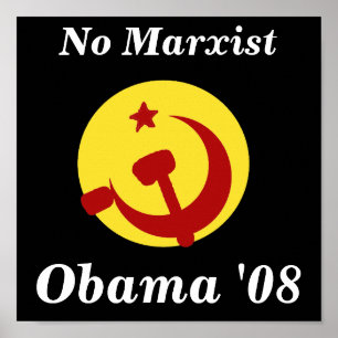 BarackObamaschange, Obama '08, kein Marxist Poster