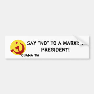 BarackObamaschange, Obama '08, sagen "nein" zu Autoaufkleber