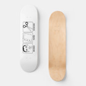 barackpaperscissors skateboard (Vorderseite)
