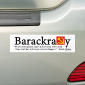 Barackracy Autoaufkleber (Auf Auto)