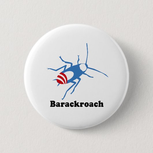 BARACKROACH BUTTON (Vorderseite)