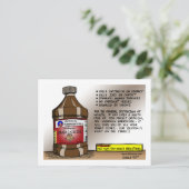 Barackside Postkarte (Stehend Vorderseite)