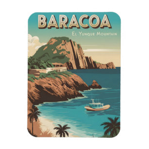 Baracoa El Yungue Berg Magnet
