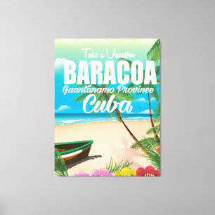 Baracoa Guantánamo Prov Kuba Strandurlaub Poster Leinwanddruck