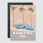 Baracoa Kuba Antikes Auto Magnetkarte (Vorne/Hinten)