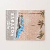 Baracoa Kuba Antikes Auto Puzzle (Horizontal)