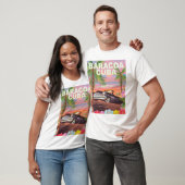 Baracoa Kuba Auto Reiseplakat T-Shirt (Unisex)