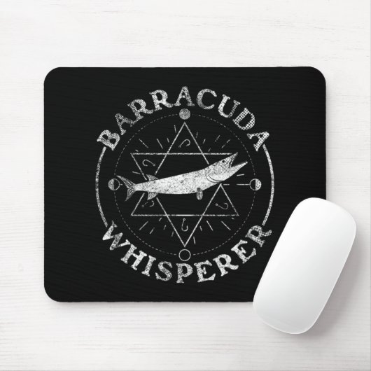 Baracuda-Flüsterer - Barracuda Mousepad (Mit Mouse)
