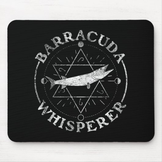 Baracuda-Flüsterer - Barracuda Mousepad (Vorne)