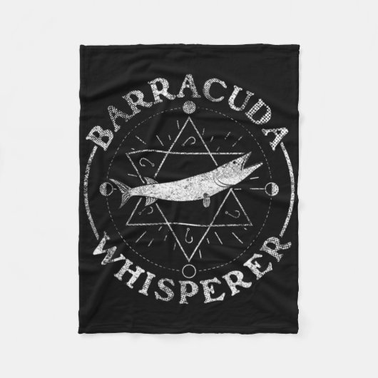 Baracuda-Flüsterer - Barrakuda Fleecedecke (Vorderseite)