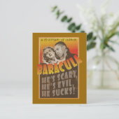 Baracula - Barack Obama Movie Poster Postkarte (Stehend Vorderseite)