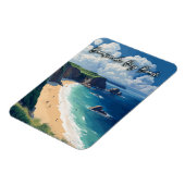 Barafundle Bay Beach Wales Magnet (Linke Seite)