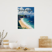 Barafundle Bay Beach Wales Poster (Küche)