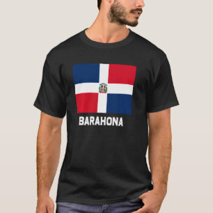 Barahona Dominikanische Republik Flaggenemblem Esc T-Shirt