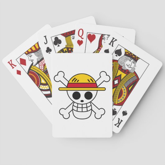 Baraja de cartas one piece spielkarten (Rückseite)