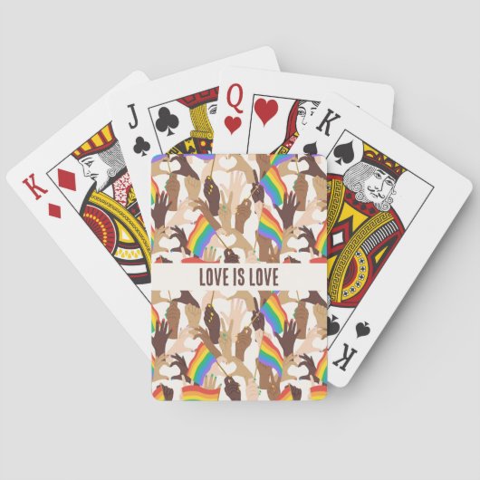 Baraja Póker PRIDE Spielkarten (Rückseite)