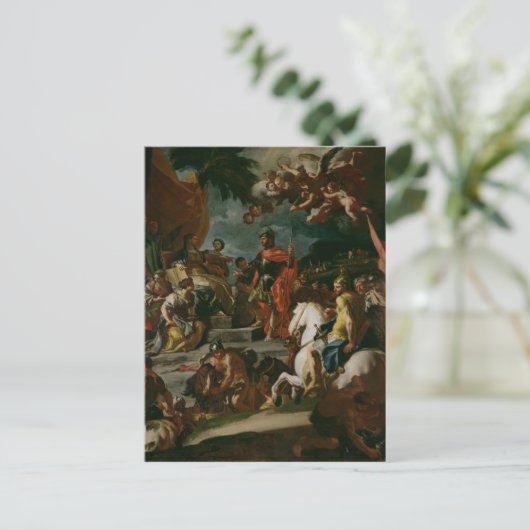 Barak und Deborah Postkarte (Stehend Vorderseite)