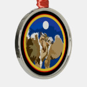 Baraka und Ja! Ornament Aus Metall (Rechts)