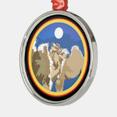 Baraka und Ja! Ornament Aus Metall (Links)