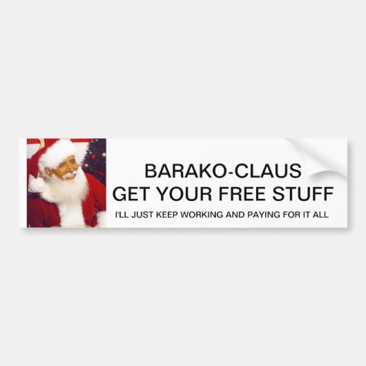 Barako Klaus Autoaufkleber (Vorne)