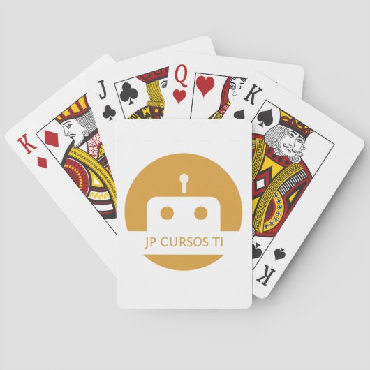 Baralho JP Cursos TI Spielkarten (Rückseite)