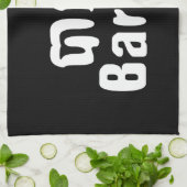 Barang ♦ Ausländer in Khmer-Sprachschrift ♦ Geschirrtuch (Gefaltet)