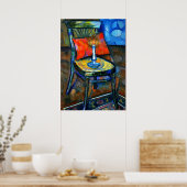 Baranoff-Rossine - Vorsitz mit Kerze Poster (Küche)