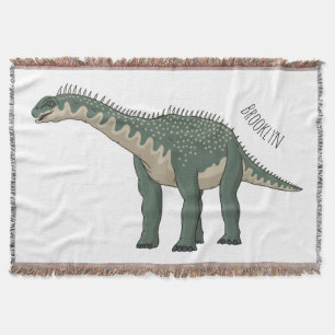 Barapasaurus cartoon illustration decke