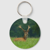 Barasingha Hirsche Schlüsselanhänger (Vorderseite)