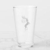 Baratheon Sigil - Ours is the Fury Glas (Rückseite)