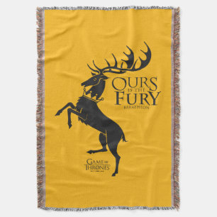 Baratheon Sigil - Uns ist das Fury Decke