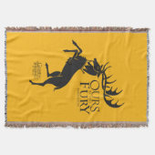 Baratheon Sigil - Uns ist das Fury Decke (Vorderseite)