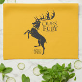 Baratheon Sigil - Uns ist das Fury Geschirrtuch (Gefaltet)