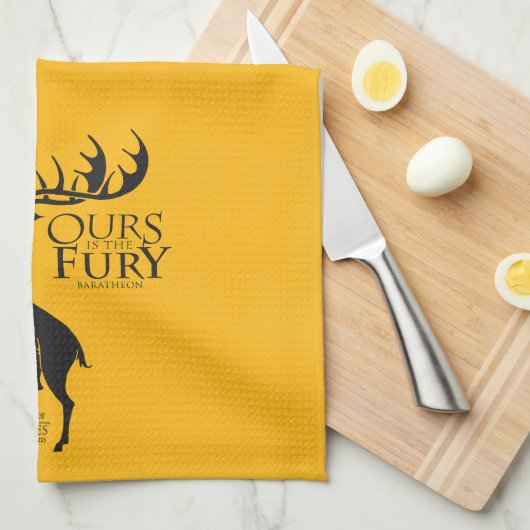 Baratheon Sigil - Uns ist das Fury Geschirrtuch (Viertel Falte)