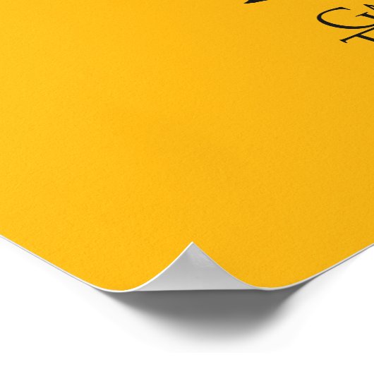 Baratheon Sigil - Uns ist der Zorn Poster (Ecke)