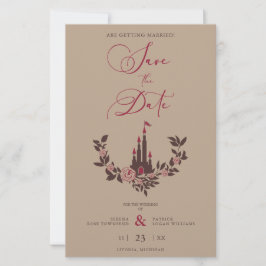 Barato de hadas Romántico Castillo de Garland Boda