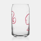 Barb Can Glass Dosenglas (Links)