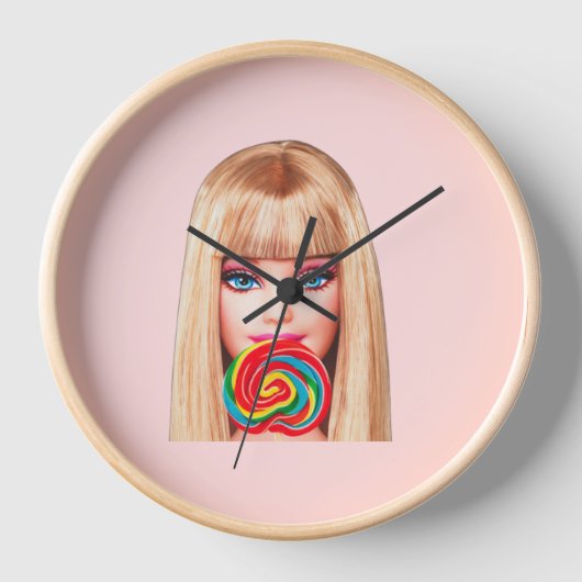 Barb Clock Uhr (Vorderseite)