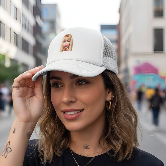Barb-Mützen für Trucker Truckerkappe